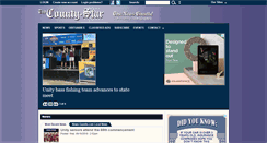 Desktop Screenshot of county-star.com